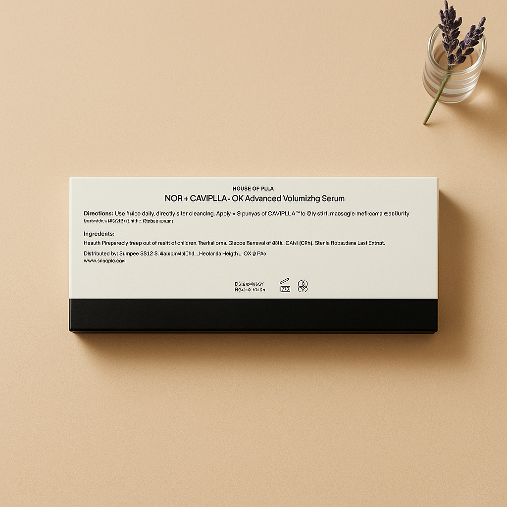 HOUSE OF PLLA® HOP+ CAVIPLLA+O2® Advanced Volumizing Serum 30 Pouches